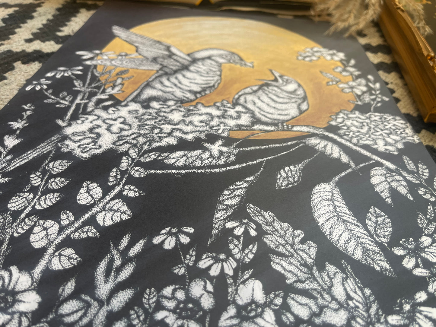 A3 Print of canvas “Kids having kids”