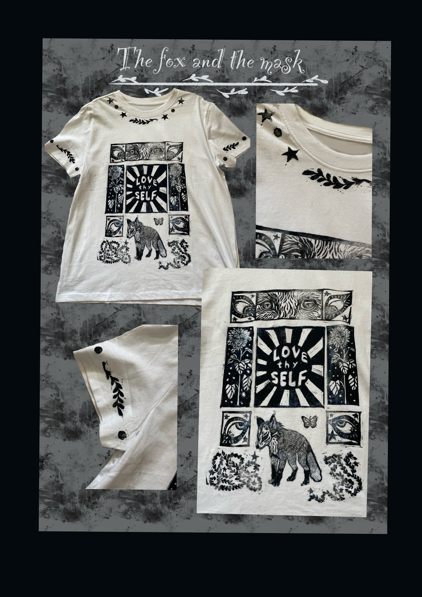 Fox and the mask shirt