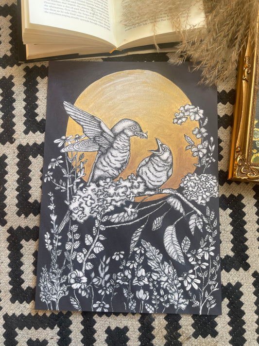 A3 Print of canvas “Kids having kids”