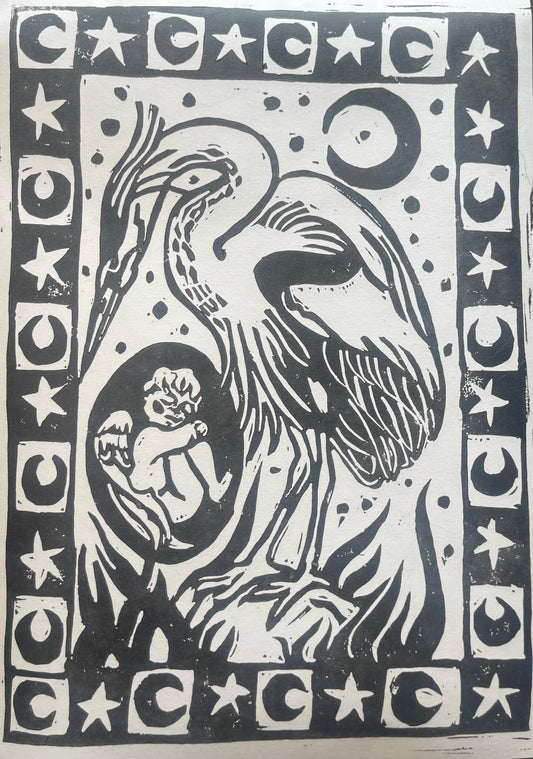 Heron baby