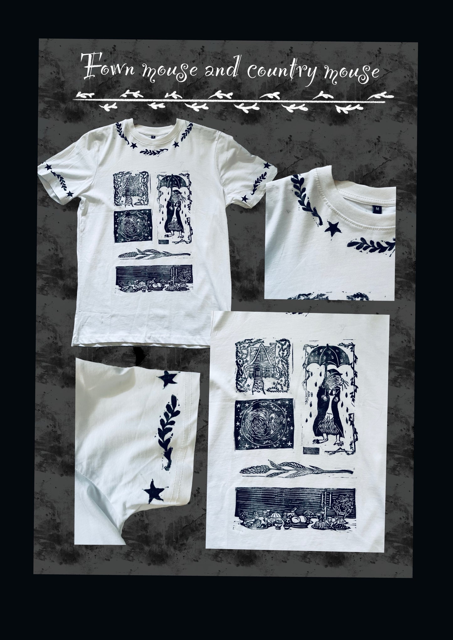 Xl Town mouse and country mouse shirt